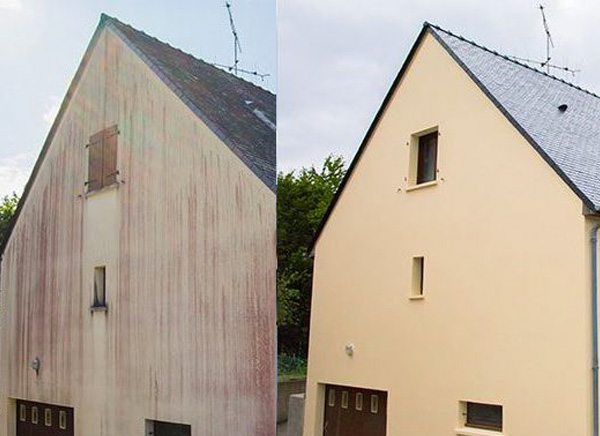 Ravalement peinture façade et bardage - PATRERENOVATION en Ile-de-France : nettoyage, traitement anti-mousse, imperméabilisation hydrofuge et peinture façade. artisan peintre en Seine-et-Marne, Seine-Saint-Denis, Val-d’Oise, Yvelines, Hauts-de-seine, Essonne et Val-de-Marne